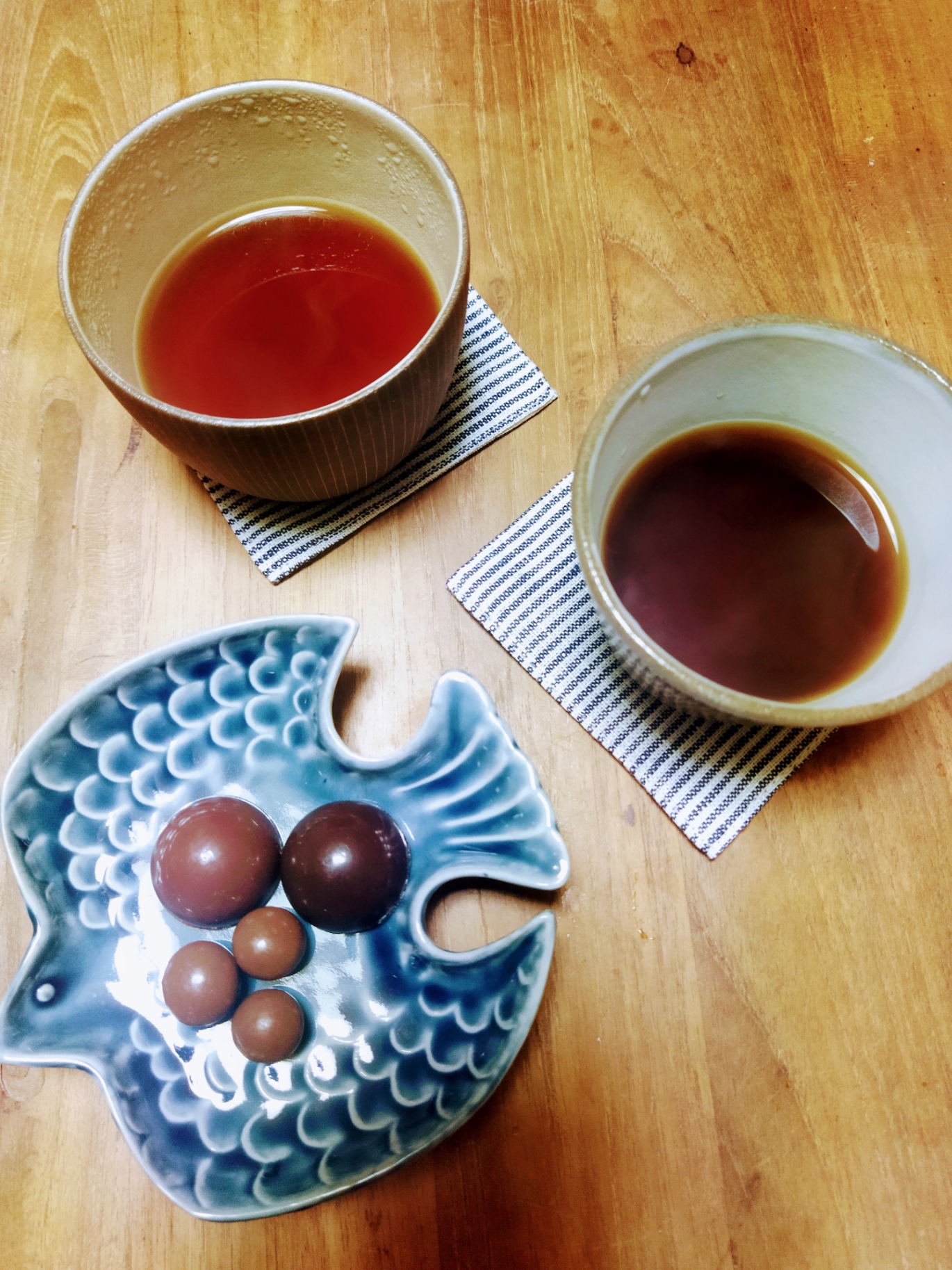 コーヒーとチョコレート